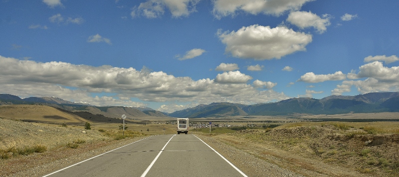 Fahrt durchs Altai