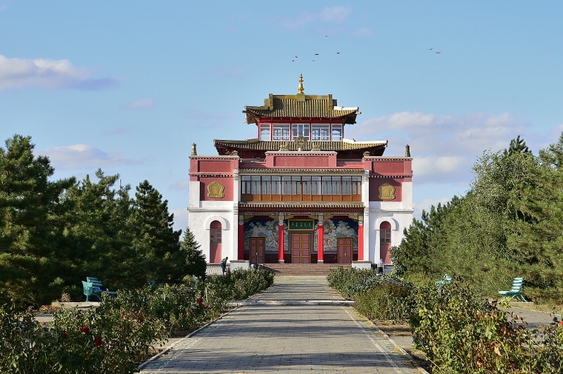 Das Kloster Geden Scheddup Choi Corling