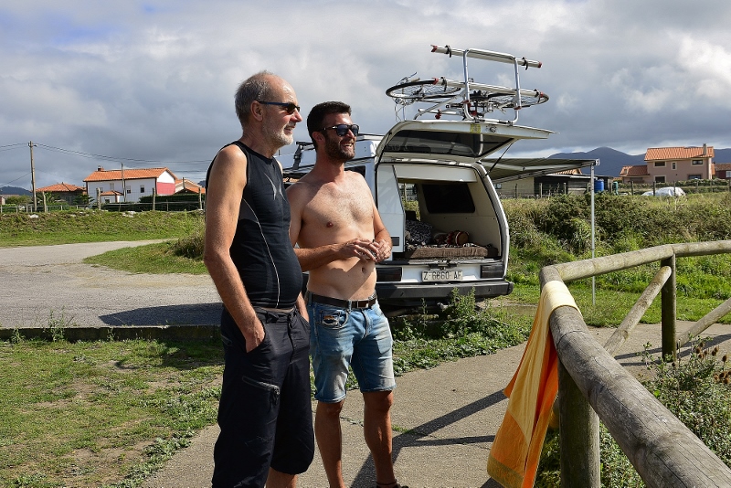 Dany und Bernd am Cabo Vidio