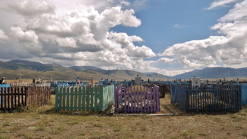 Friedhof im Altai